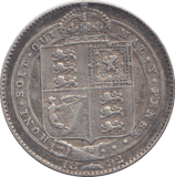 1892 SHILLING ( GF ) - SHILLING - Cambridgeshire Coins
