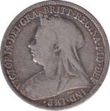 1892 SHILLING (GF) - SHILLING - Cambridgeshire Coins