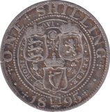 1892 SHILLING (GF) - SHILLING - Cambridgeshire Coins