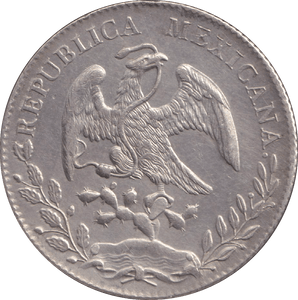 1892 SILVER 8 REALES MEXICO - SILVER WORLD COINS - Cambridgeshire Coins