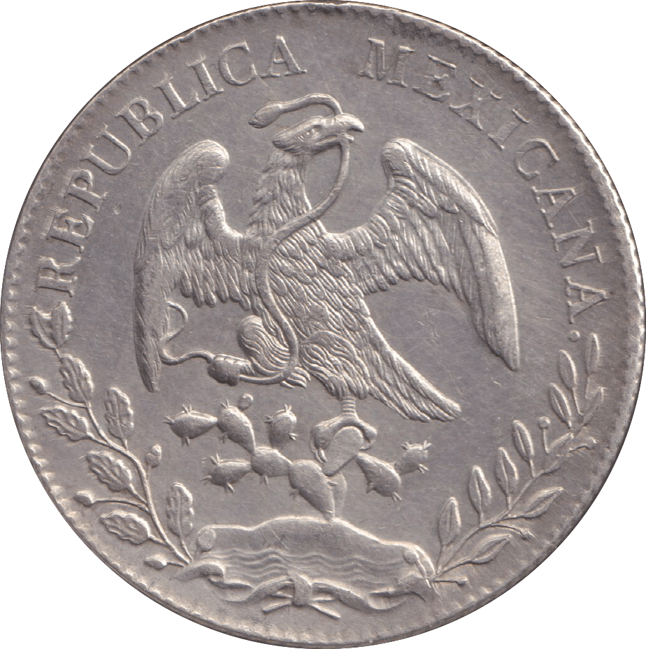 1892 SILVER 8 REALES MEXICO - SILVER WORLD COINS - Cambridgeshire Coins