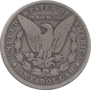 1892 SILVER MORGAN DOLLAR USA NEW ORLEANS - SILVER WORLD COINS - Cambridgeshire Coins