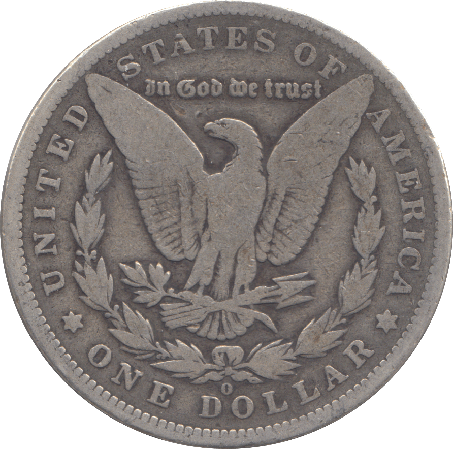 1892 SILVER MORGAN DOLLAR USA NEW ORLEANS - SILVER WORLD COINS - Cambridgeshire Coins