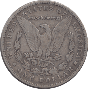 1892 SILVER MORGAN DOLLAR USA SAN FRANCISCO - SILVER WORLD COINS - Cambridgeshire Coins