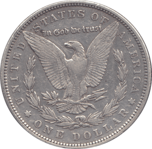 1892 SILVER MORGAN DOLLAR USA - SILVER WORLD COINS - Cambridgeshire Coins