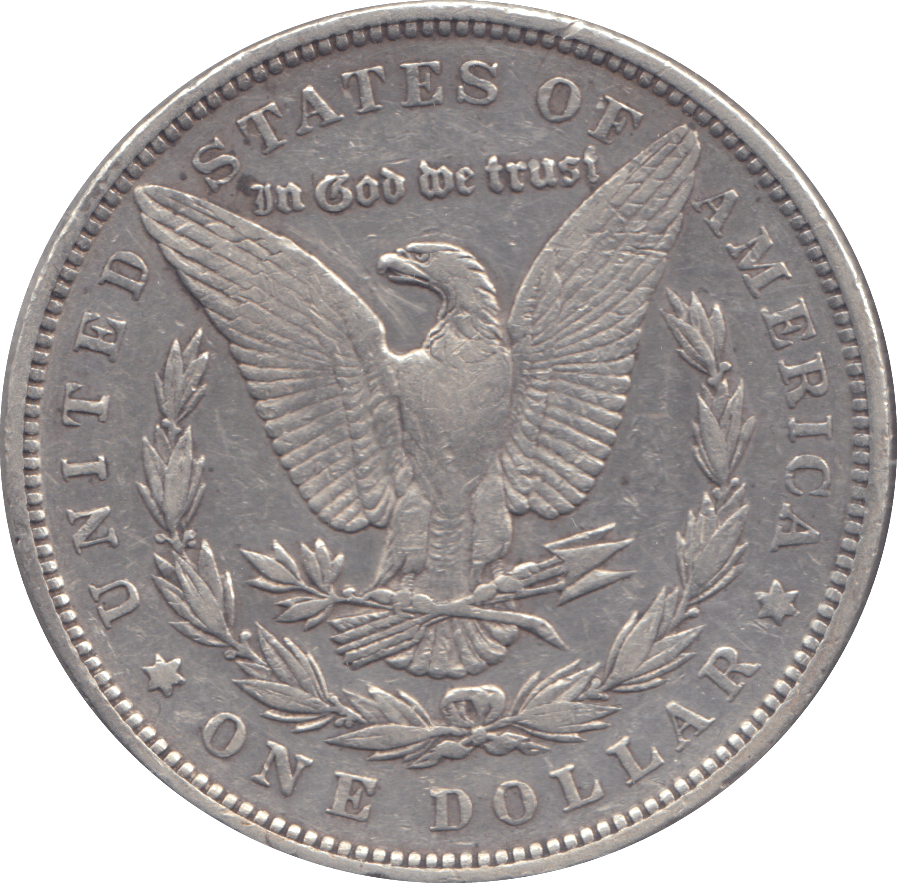 1892 SILVER MORGAN DOLLAR USA - SILVER WORLD COINS - Cambridgeshire Coins