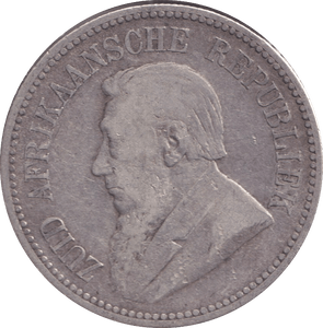 1892 SOUTH AFRICA 2 1/2 SHILLING - WORLD COINS - Cambridgeshire Coins