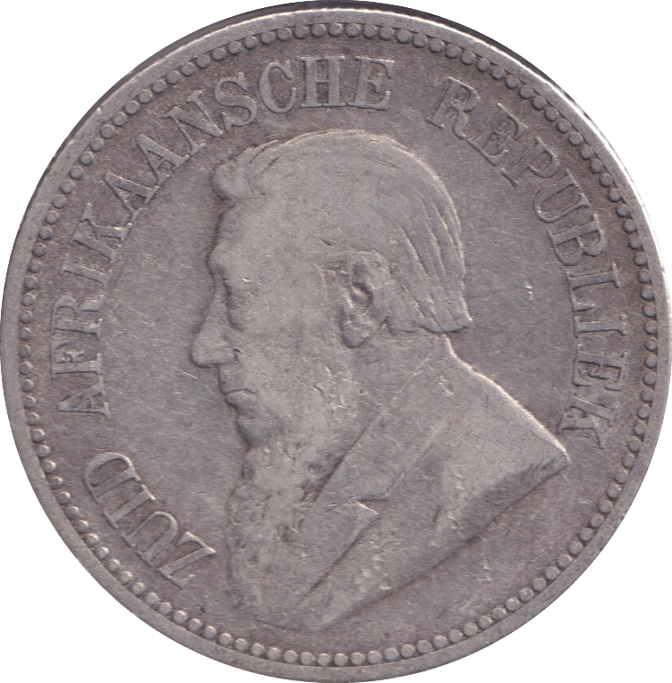 1892 SOUTH AFRICA 2 1/2 SHILLING - WORLD COINS - Cambridgeshire Coins