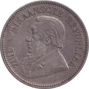 1892 SOUTH AFRICA TWO HALF SHILLINGS - WORLD COINS - Cambridgeshire Coins