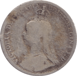 1892 THREEPENCE ( FINE ) - Threepence - Cambridgeshire Coins