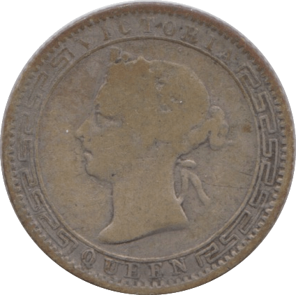 1893 25 CENT CEYLON - WORLD COINS - Cambridgeshire Coins