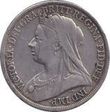 1893 CROWN 3 ( FINE ) - CROWN - Cambridgeshire Coins