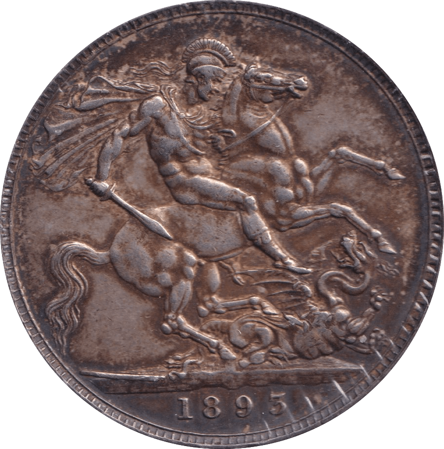 1893 CROWN ( EF ) - Crown - Cambridgeshire Coins