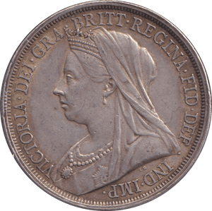 1893 CROWN ( EF ) - CROWN - Cambridgeshire Coins