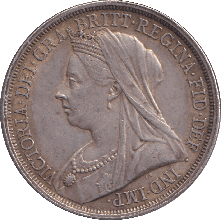 1893 CROWN ( EF ) - CROWN - Cambridgeshire Coins