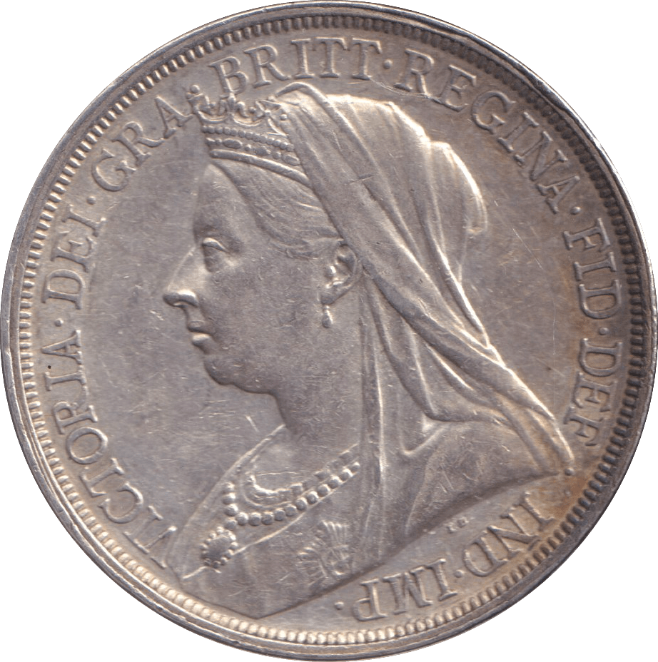 1893 CROWN ( EF ) - CROWN - Cambridgeshire Coins