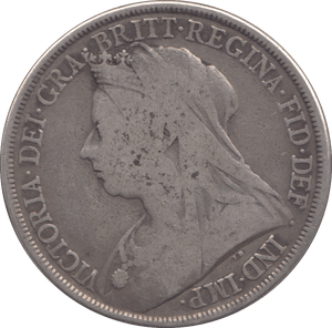 1893 CROWN ( FINE ) - CROWN - Cambridgeshire Coins