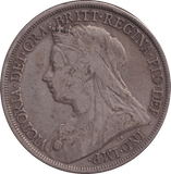 1893 CROWN ( FINE ) - CROWN - Cambridgeshire Coins