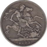 1893 CROWN ( FINE ) - CROWN - Cambridgeshire Coins