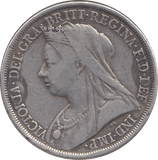 1893 CROWN ( FINE ) - CROWN - Cambridgeshire Coins