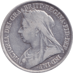 1893 CROWN ( FINE ) - CROWN - Cambridgeshire Coins