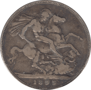 1893 CROWN ( FINE ) - CROWN - Cambridgeshire Coins