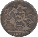 1893 CROWN ( FINE ) - CROWN - Cambridgeshire Coins