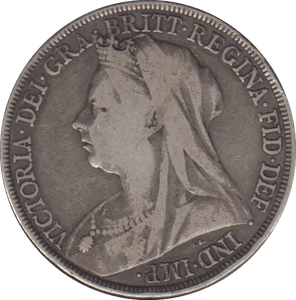 1893 CROWN ( FINE ) - CROWN - Cambridgeshire Coins