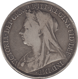 1893 CROWN ( FINE ) - CROWN - Cambridgeshire Coins