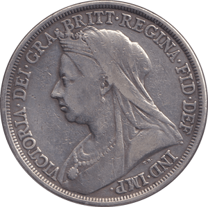 1893 CROWN ( FINE ) - CROWN - Cambridgeshire Coins
