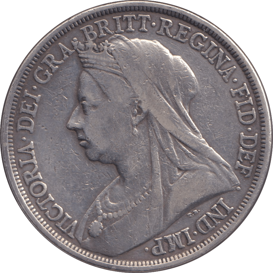1893 CROWN ( FINE ) - CROWN - Cambridgeshire Coins