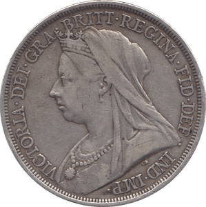 1893 CROWN ( FINE ) LVI D1 - CROWN - Cambridgeshire Coins