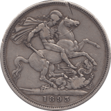 1893 CROWN ( FINE ) LVI - CROWN - Cambridgeshire Coins