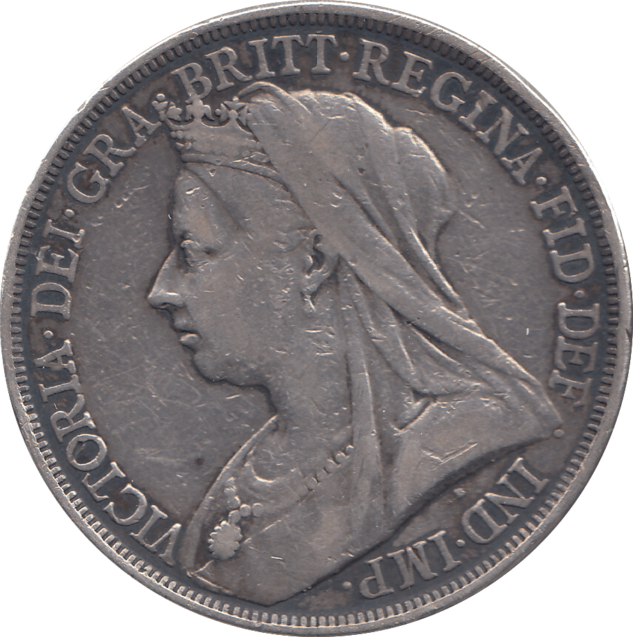 1893 CROWN ( FINE ) - WORLD COINS - Cambridgeshire Coins