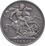 1893 CROWN ( FINE ) - WORLD COINS - Cambridgeshire Coins