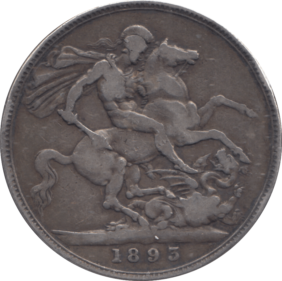 1893 CROWN ( GF ) 1 - CROWN - Cambridgeshire Coins