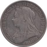 1893 CROWN ( GF ) 2 - CROWN - Cambridgeshire Coins