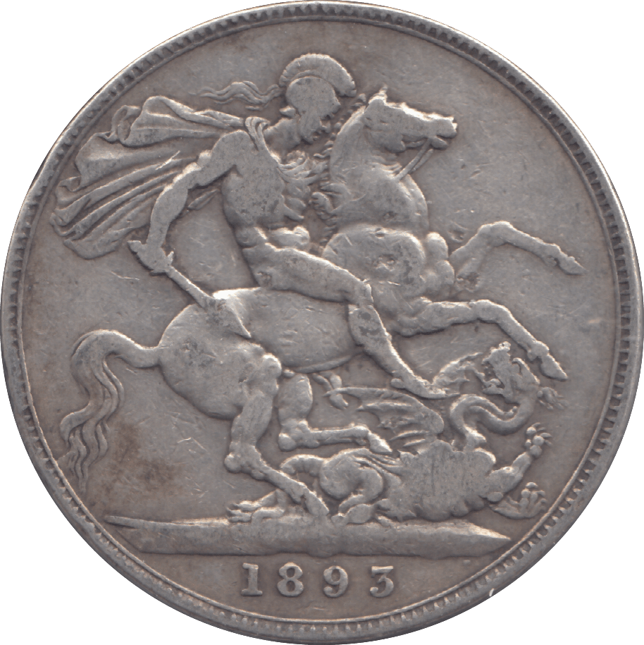 1893 CROWN ( GF ) - CROWN - Cambridgeshire Coins
