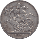 1893 CROWN ( GF ) - CROWN - Cambridgeshire Coins