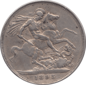 1893 CROWN ( GF ) - CROWN - Cambridgeshire Coins