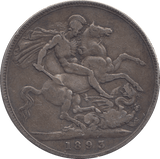 1893 CROWN ( GF ) - CROWN - Cambridgeshire Coins