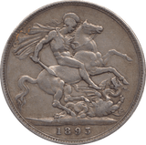 1893 CROWN ( GF ) - CROWN - Cambridgeshire Coins