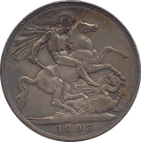 1893 CROWN ( GF ) - CROWN - Cambridgeshire Coins