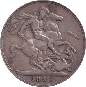 1893 CROWN ( GF ) - Crown - Cambridgeshire Coins