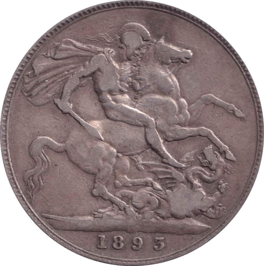1893 CROWN ( GF ) - Crown - Cambridgeshire Coins