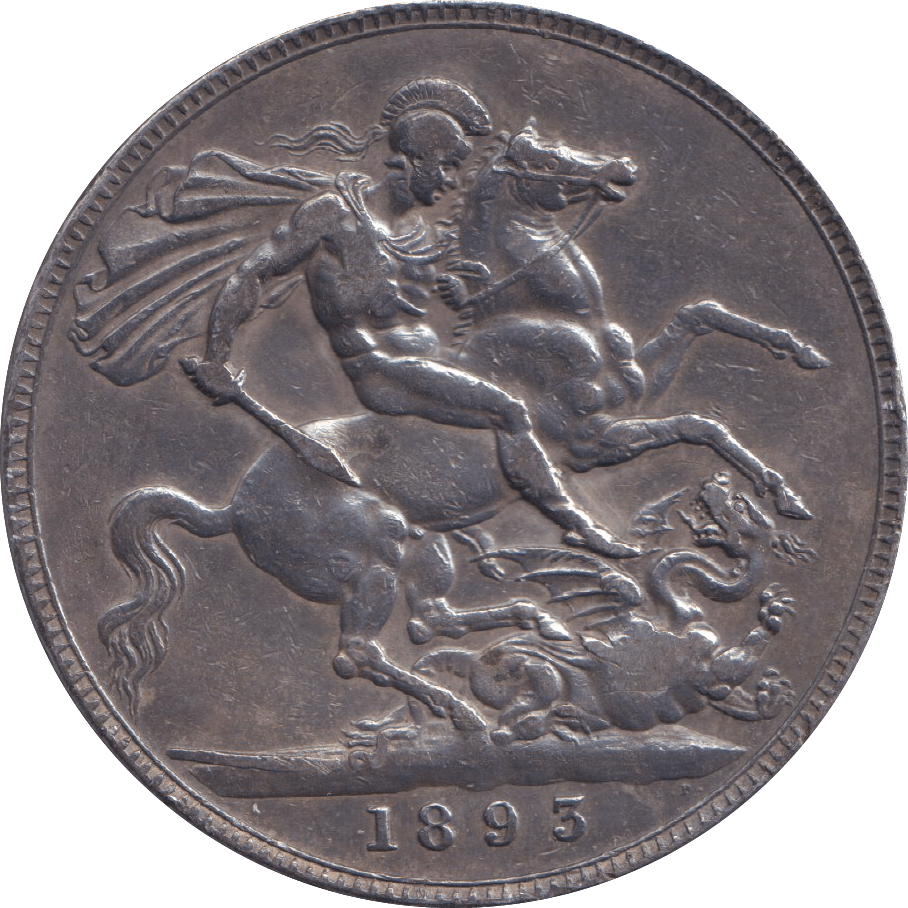 1893 CROWN ( GF ) - CROWN - Cambridgeshire Coins