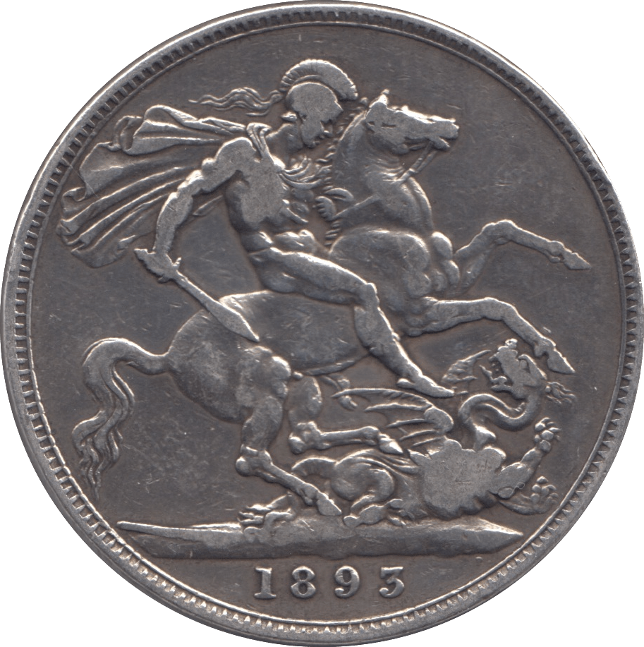 1893 CROWN ( GF ) - CROWN - Cambridgeshire Coins