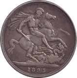 1893 CROWN ( GF ) - CROWN - Cambridgeshire Coins