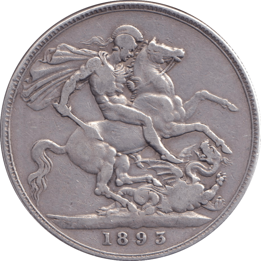 1893 CROWN ( GF ) - CROWN - Cambridgeshire Coins