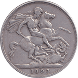 1893 CROWN ( GF ) - CROWN - Cambridgeshire Coins